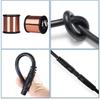 0.5m 1m 2m 8 pin core Male to Female Cord Car Rear View vehicle DVR Camera Reverse connector extend Cable cord HD Monitor Wire V