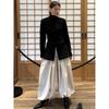 Lässige Lockere Jogger Bloomers Hosen Damen High Waist Hosen Mode Damen Lockere Falten Bloomers Hosen Streetwear