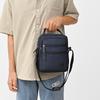 Men's Crossbody Bag Lightweight Oxford Small Square Bag Business Commuter Multi-Layer Shoulder Bag