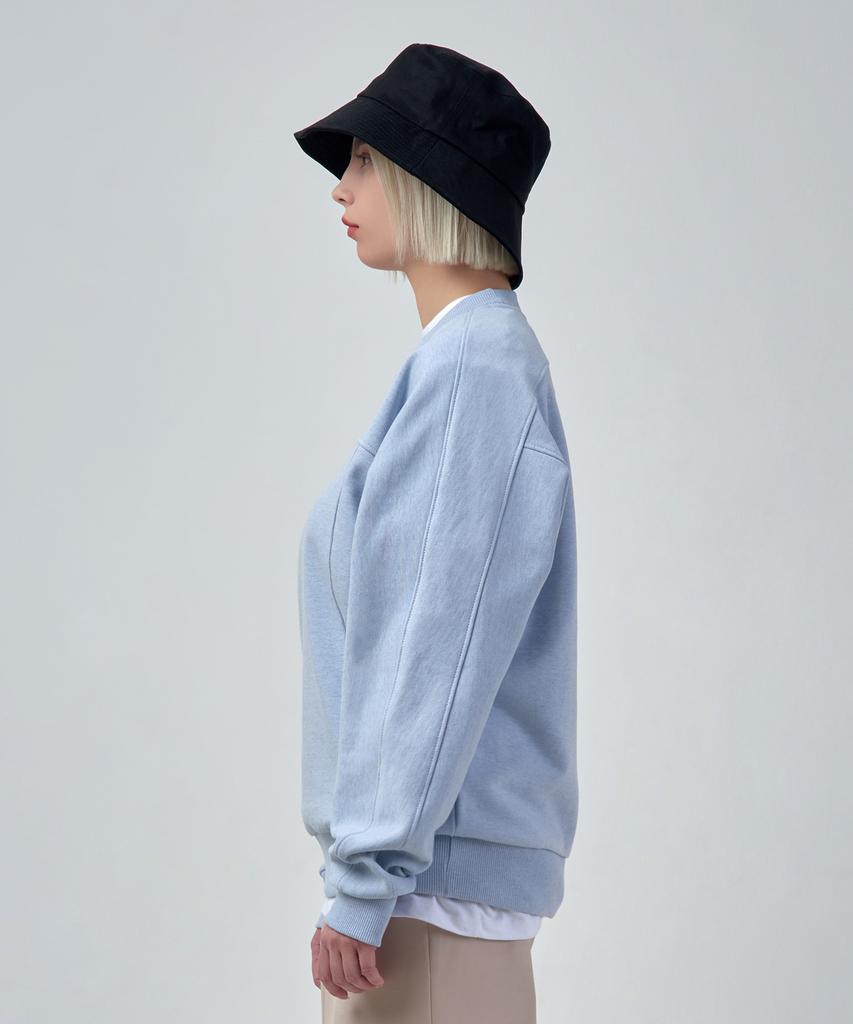 SSQR Unisex Embroidered Sweatshirt Kiz_01_M.Blue_Medium