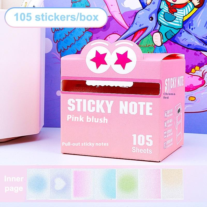 

105PCS/Box Kawaii Memo Pad Paper Sticky Notes Planner Schedule Stickers Office School Student Daily Supplies