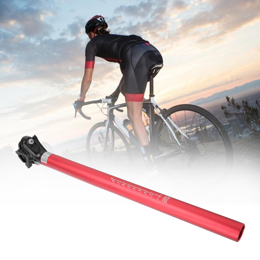 LUNJE Mountainbike Sattelstütze Aluminiumlegierung Sattelstützenrohr 27.2x400mm
