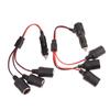 1Pc Electronics Automobiles Accessories Universal Dual Port Car Cigarette Lighter Splitter Female Socket Plug Power Adapter