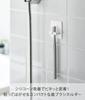 Yamazaki Silicone Suction Cup Toothbrush X X Tower Floating Storage Toothbrush Toothbrush 10296 Holder, White, W5.2 D2.3 H6cm, Series, Stand, Holder,