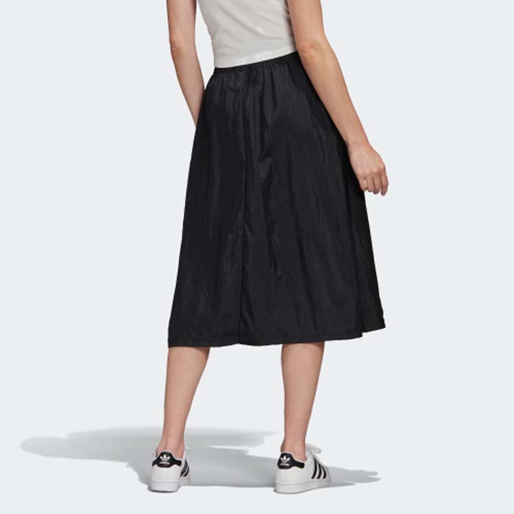 Women's Adidas Originals Casual Long Skirts Women's Black Moderate Mid-Length Other