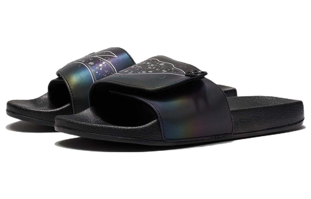 Li Ning Quiet Slide Slippers Men's Black AGAS001-2