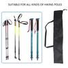 Trekking Poles Carrying Bag Pouches with Zippers Closures & Adjusted Strap Walking Stick Bags Hiking Poles Carrying Bag