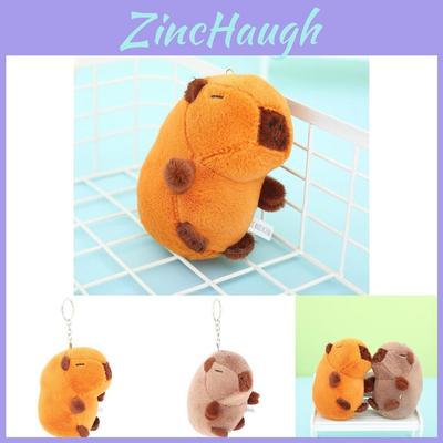 Quirky Capybara Plushie Keyring Charming And Unique Bag Accessory
