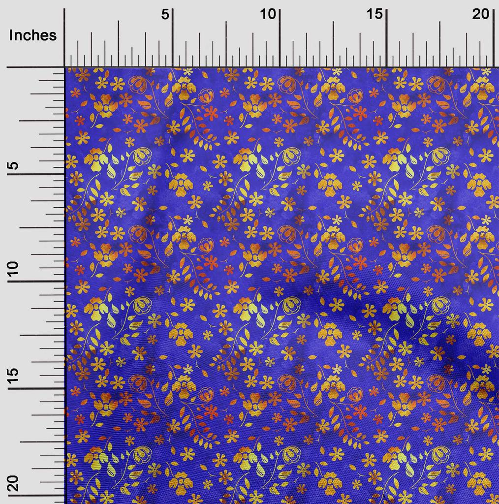 oneOone Cotton Flex Brown Fabric Batik Sewing Fabric By The Yard Printed Diy Clothing Sewing Supplies 40 Inch Wide -