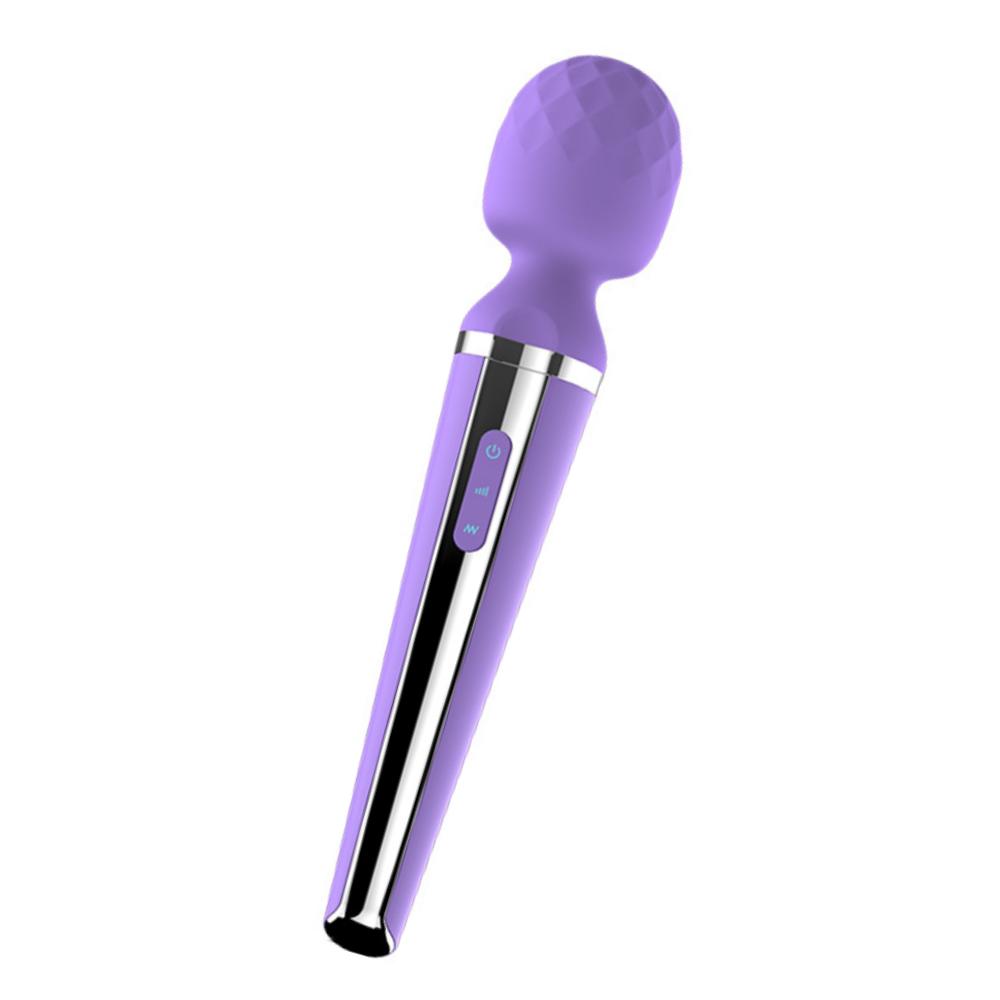 Powerful Vibration Women's Flirting 20 Frequency AV Massage Stick Women's Massager Fun Vibrating Stick Sex Toys Joinjjtoy