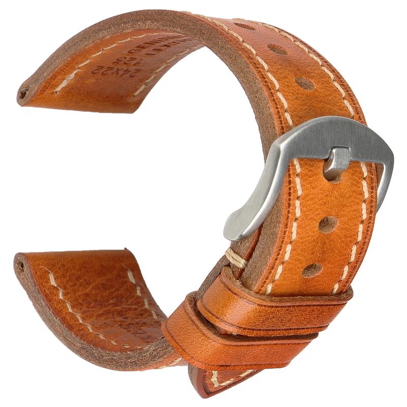 

Ремінець для годинника Розкішний ремінець для годинника Натуральна шкіра Ремінці для годинника 20 мм 22 мм Чорний Темно-коричневий Жіночий Чоловік Ремінець для годинника з натуральної шкіри 22mm