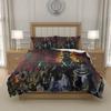 P-Portgas D-D. A-Ace O-One P-Piece Anime Bedding Set with Duvet Cover Smooth Polyester Kids Teens Bedroom Twin Full Queen King Size