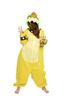 SAZAC Personnage Polaire Kigurumi Super Mario Bowser