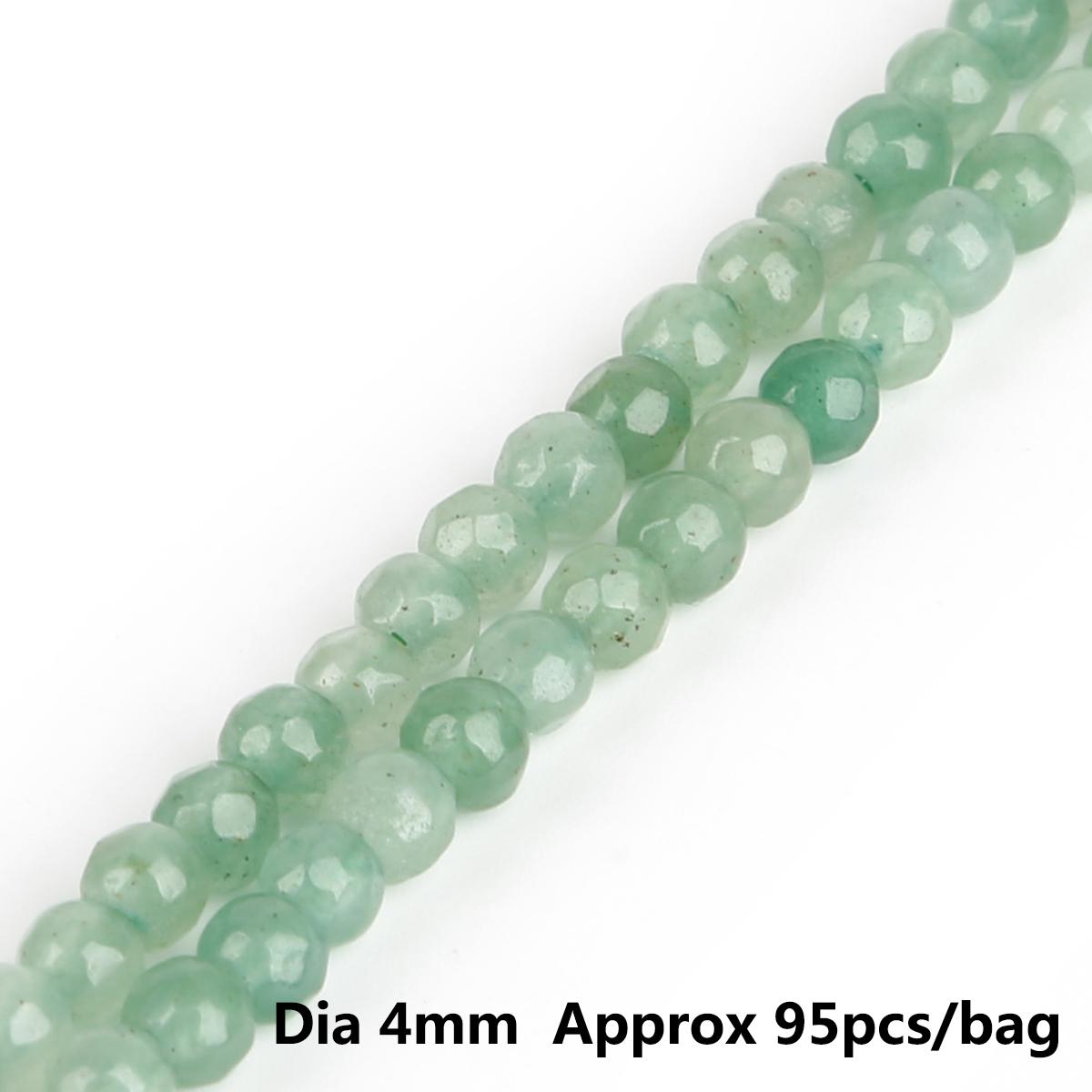 

Натуральный зеленый камень авантюрин, граненые круглые свободные бусины, прядь 15 дюймов, 4, 6, 8, 10, 12 мм, размер на выбор для изготовления ювелирных изделий 4mm 95pcs