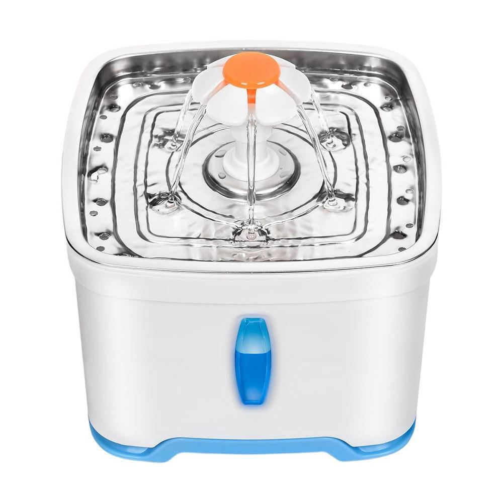 2,4L Leise Katzenwasserfontäne mit LED-Licht & Automatischer Abschaltung