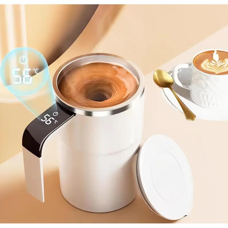 Intelligent Household Electric Pour-Over Coffee Maker Temperature Display Automatic Self-Stirring USB New Plastic for Protein