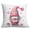 New Valentine's Day Push Pillow Cute Cupid Pink Push Pillow Cover Home Push Pillow Cover