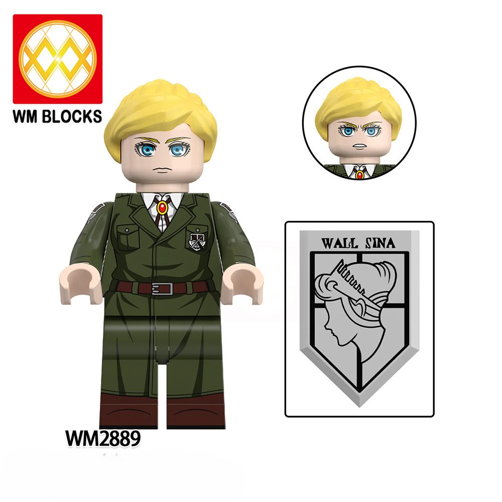 Anime Action Figure WM6204 Building Blocks Set - Christmas Gift DIY Small Decorative Figurines for Kids Adults