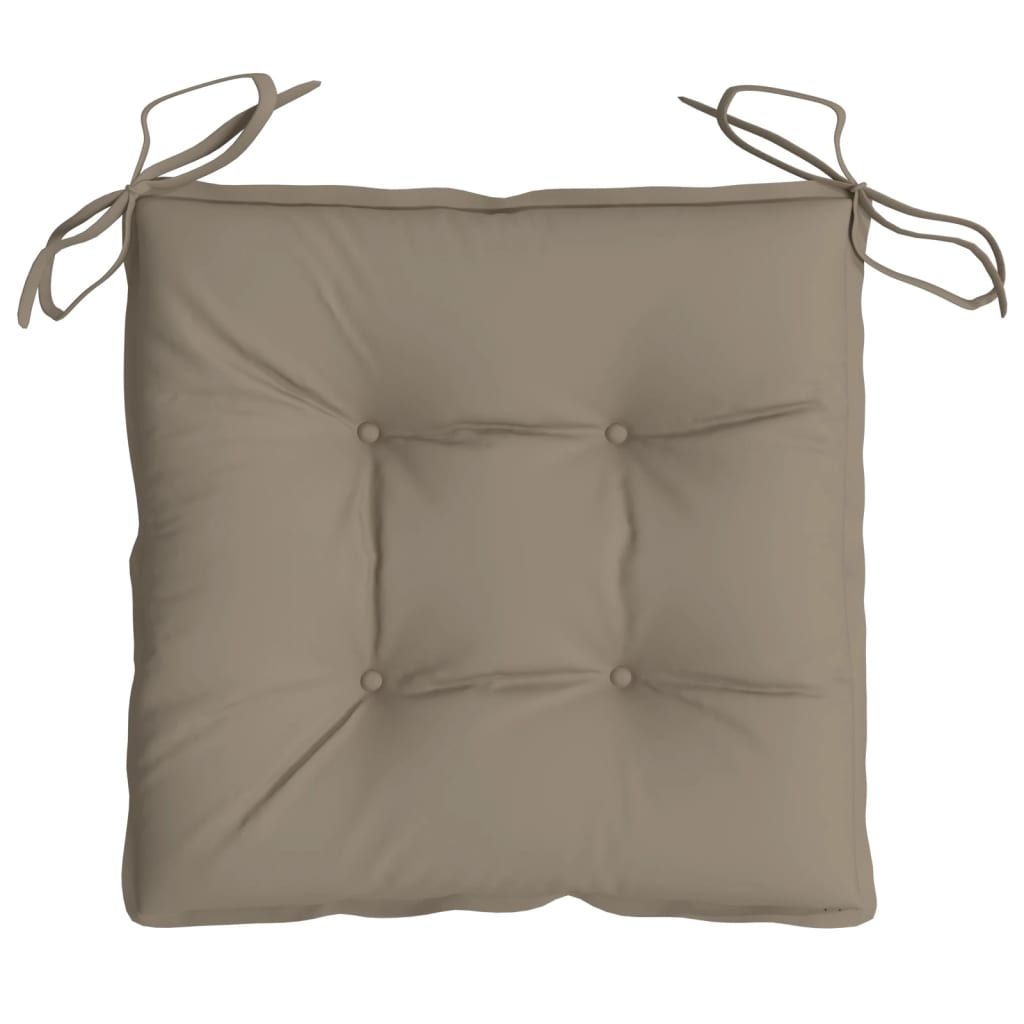 Pallet Cushions 6 Pcs Taupe 50 X 50 X 7 Cm Oxford Fabric
