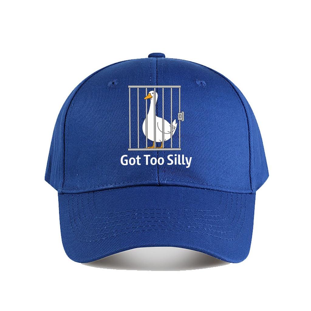 Got Too Silly Caged Duck Baseball Cap Fashion Unisex Sunhat Womens Outdoor Sports