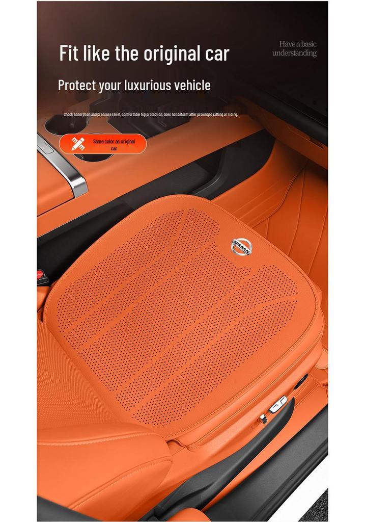 Nissan Seat Covers for Tiida, Sylphy, Teana, Bluebird, Kicks, Qashqai, Murano, and X-Trail - Ultra-Thin for All Seasons