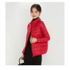 Womens Lightweight Hooded Short Down Jacket 91% White Duck Fill Regular Fit Casual Office Wear