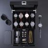 ProCase Watch Box Wooden Watch Watch Holder Organizer with Drawer and Display 8-Slot Case, Men's Case, 8-Slot Dual-Tier