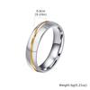 Vnox 2026 New Rings for Men Boys, Classic Stainless Steel Wedding Band, Anniversary Birthday Party Ring Couple Jewelry Gift