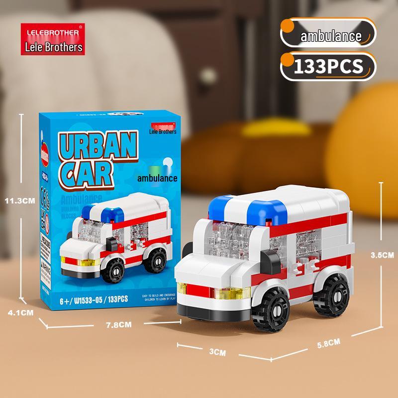Children's Educational Street Scene Building Blocks Gift Set for Graduation