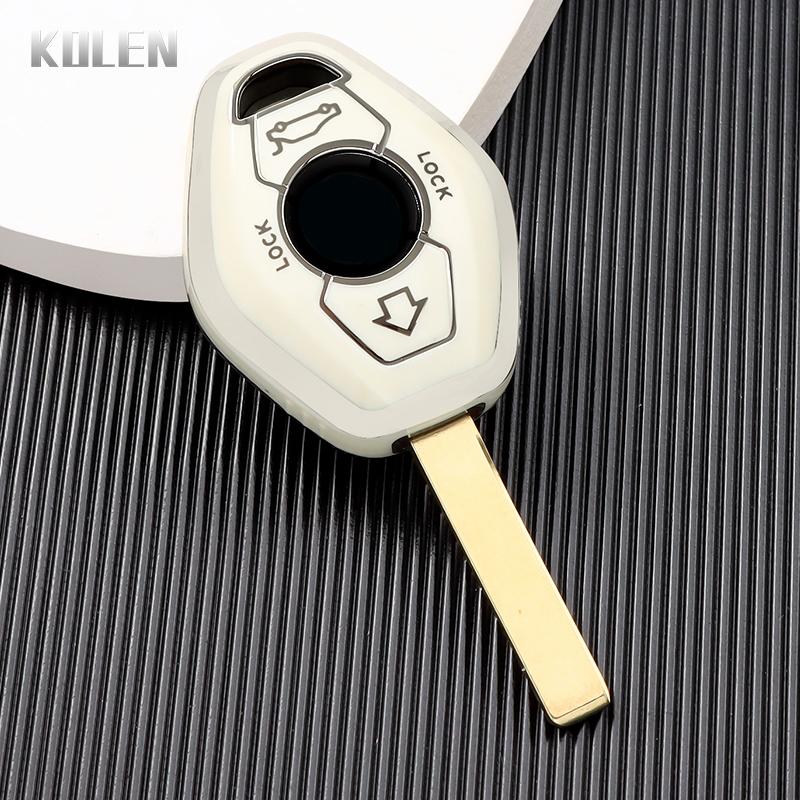 TPU Car Remota Key Cover Case Shell Fob for BMW 7 Series X3 X5 Z3 Z4 3 5 E38 E39 E46 E83 M5 325i Fashion Keyless Holder Keychain