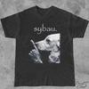 Sybau Dog Shush TShirt, Unhinged Meme Tiktok Shirt, Gen Z Brainrot Tee