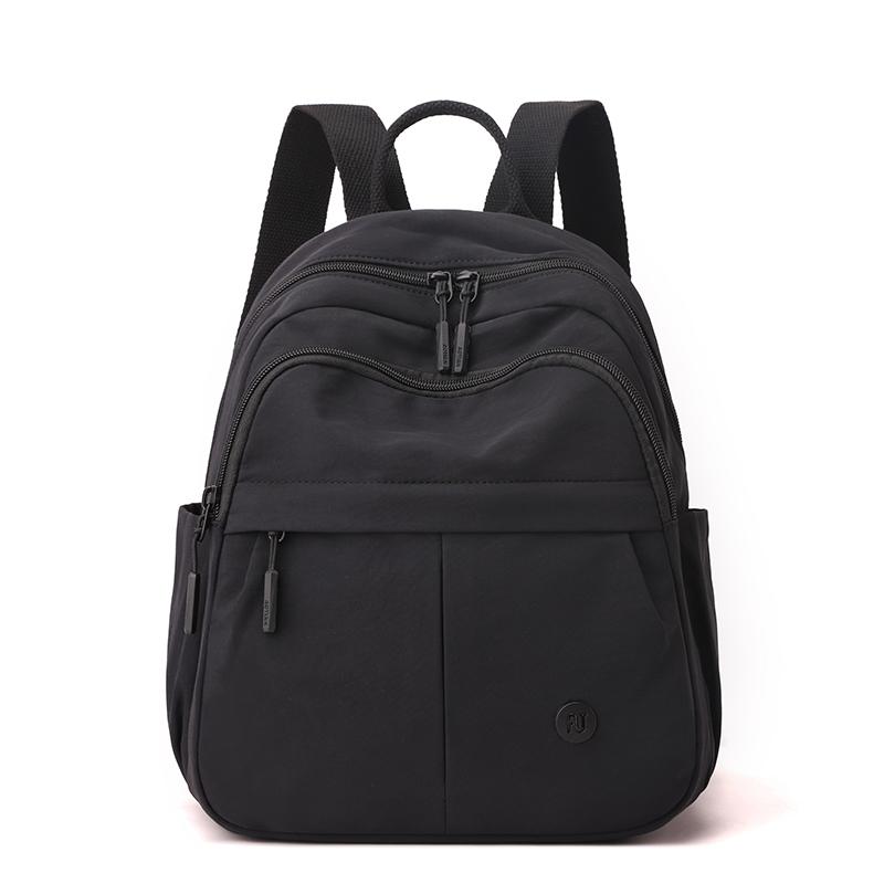 Reiserucksack mit großem Fassungsvermögen, einfarbiger Damenrucksack