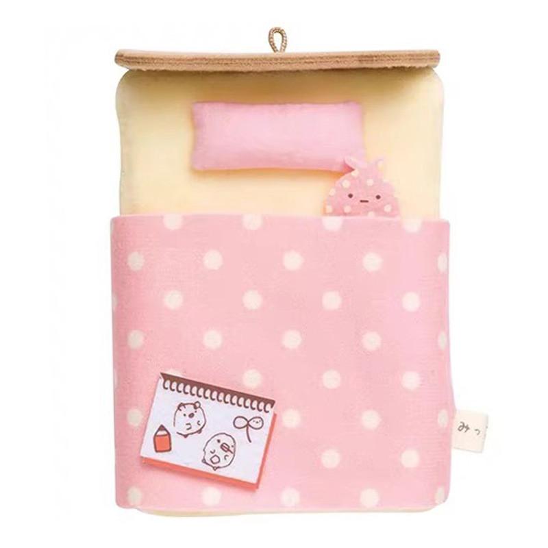 Plush Bed Cute Pendant Decorated With Fried Shrimp Fish Tail And Grass Kids For