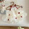 Infant Girls Tulle Spliced Sleeveless Tank Long Dress Fairy Style Princess Mesh Party Dress75