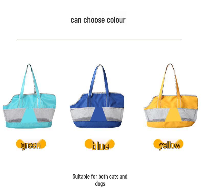 Pet Travel Handbag for Cats and Dogs - Portable Single Shoulder Bag