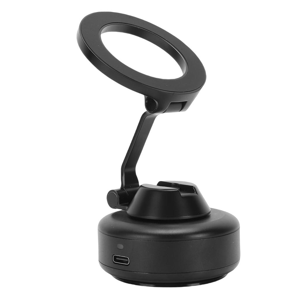 Vacuum Suction Magnetic Car Phone Holder Aluminum Alloy Strong Magnetic Electric Cell Phone Holder for Car Glass
