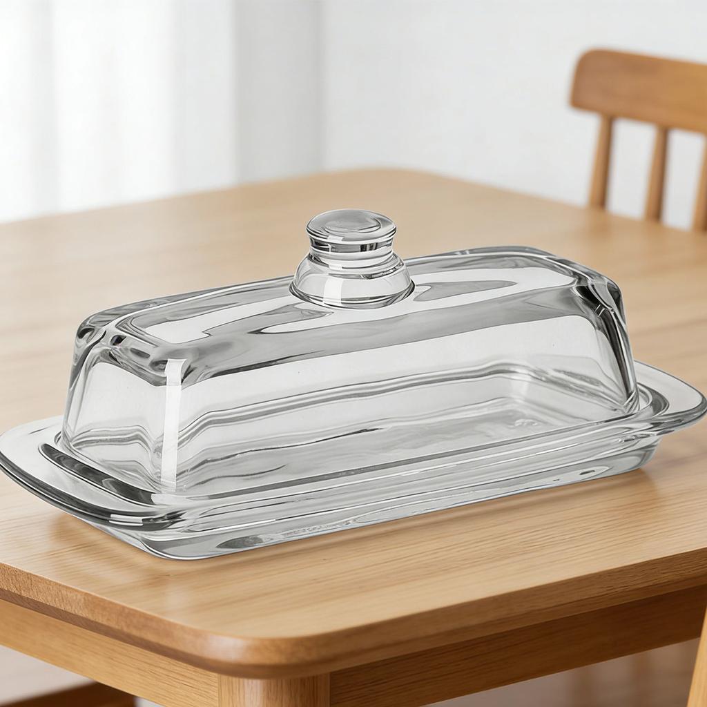 Glass Dish with Lid Rectangular Multifunction Airtight Cov Ed Tray Dishwash Safe for Count Top Fridge Refrig Ator