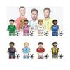 (Haaland)Soccer Super Star Building Block Toy Messi Ronaldo Mini Figure Doll Plastic Abs