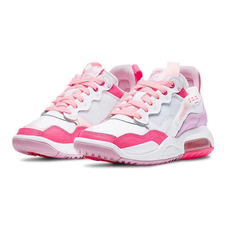 Air Jordan MA2 GS Jasny Arktyczny Róż Dziecięce Sneakersy Biały Arktyczny-Punch Hiper-Różowy CW6000-100