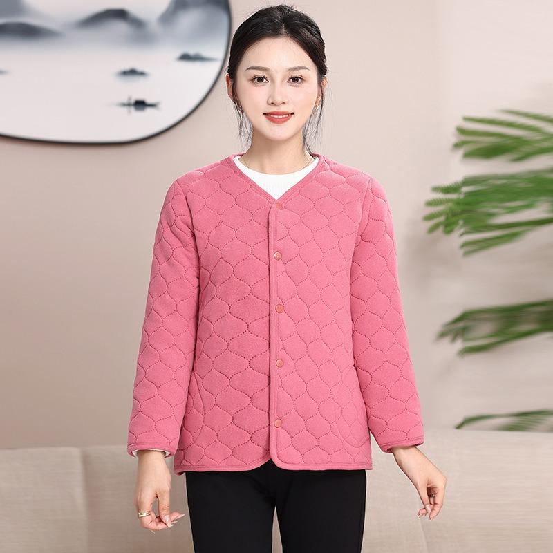 

Зимняя бархатная куртка с утолщенным внутренним слоем, защищающая от холода, однотонная хлопковая куртка XL