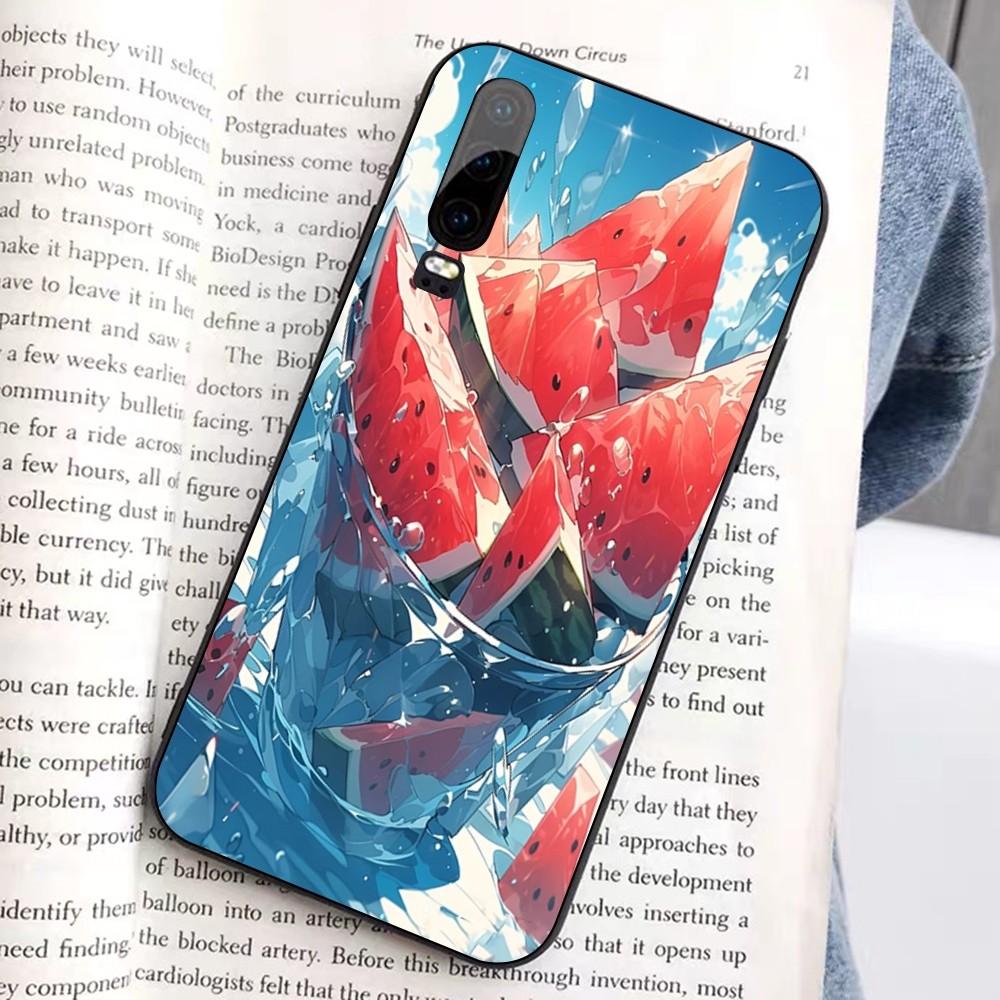 Fruit Watermelon Phone Case For Huawei Honor 10 Lite 9 20 7A 9X 30 50 60 70 Pro Plus Soft Silicone Cover