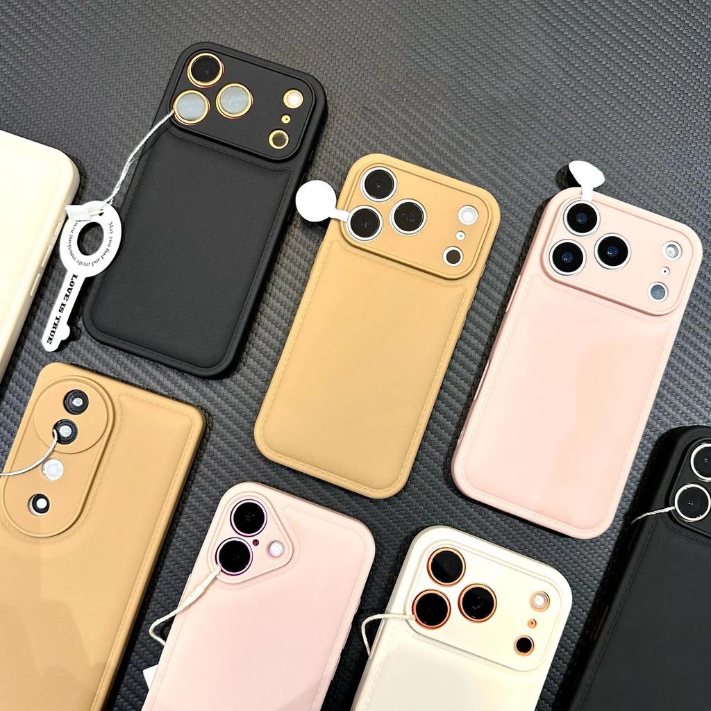 Autumn and winter high value drum bag for Apple 16/17 mobile phone case iPhone 15 candy air cushion 14 fine hole all-inclusive