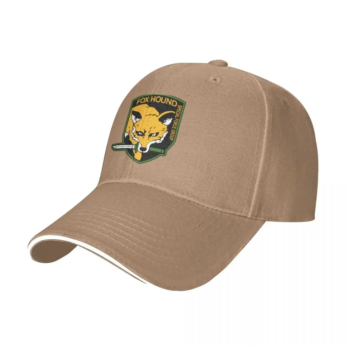 Metal Gear Solid - FOXHOUND Бейсболка Snap Back Кепки для мужчин Дропшиппинг Женские кепки 2025 Мужские