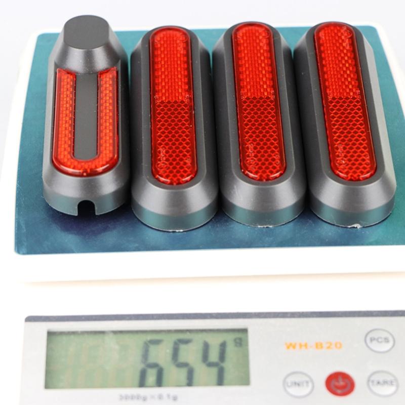 Side Cover Wheel Hubs Cap Reflective Strips Set for -M365/1s/Pro/Pro2-/Lite/G30 Max Electric Scooter