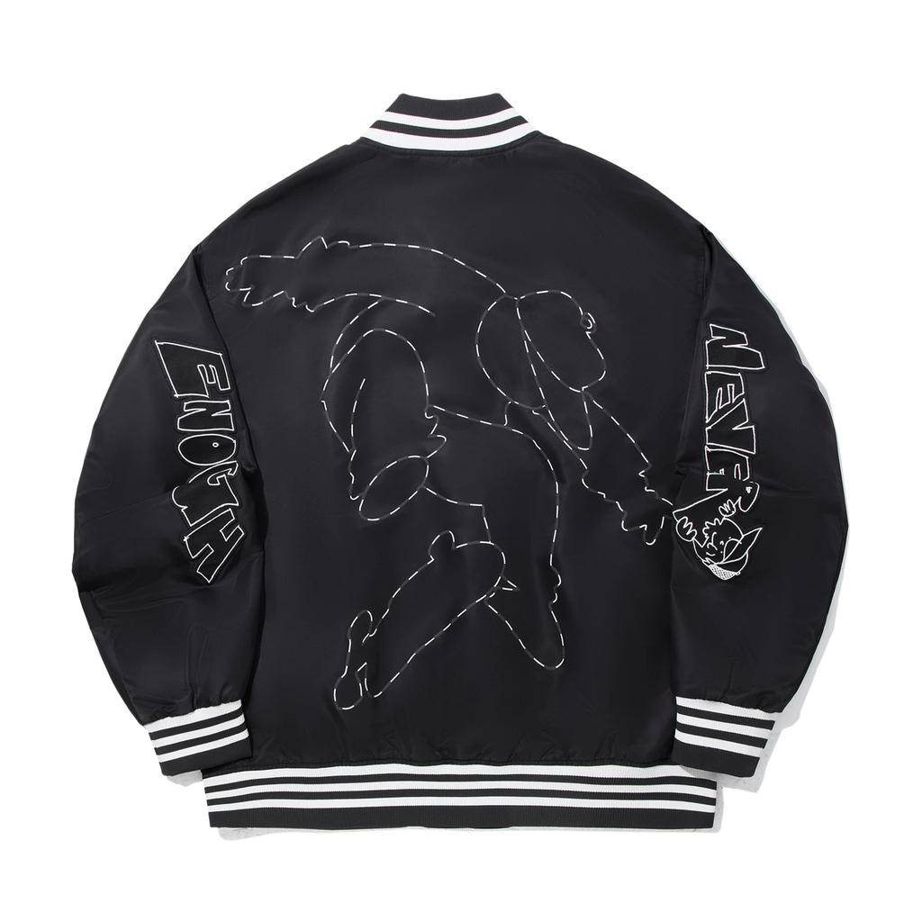 Li Ning X Henry Jones Artist Collaboration Letter Print Soft Comfortable Breathable Versatile Jacket Men Jackets AFDV627-2