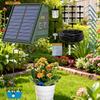 1 Stück DIY Solarbetriebenes Automatisches Tropfbewässerungssystem für Hochbeete Gewächshäuser Gemüsegärten Balkon Hängepflanzen
