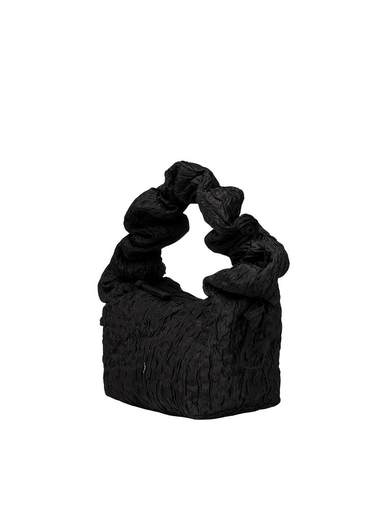 Joseph&Stacey Daily Shirring Cross Bag_Crinkled Black