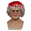 2021 Christmas Old Woman Full Head Latex Mask Realistic Face Human Mask Cosplay Props Masks