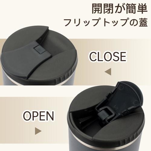 TYESO Tumbler with Lid, Leak-Proof, Vacuum Insulated, Large Capacity, Stainless Steel Thermos, Water Bottle, Coffee Cup, Direct Drinking, Portable, Re