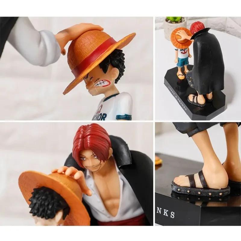 18cm One Piece Luffy Actionfiguren Figur Spielzeug Pvc Monkey D. Luffy Figuren One Piece Anime Statue Modell Ornamen Geburtstagsgeschenke